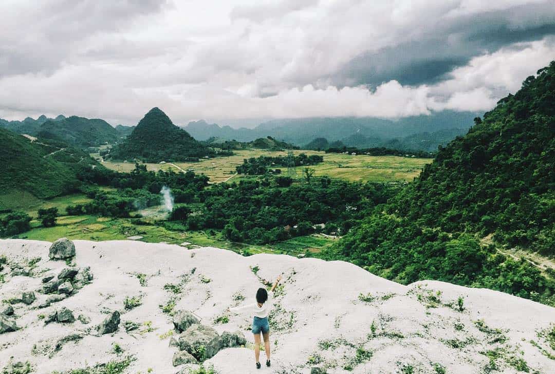 Thiên nhiên Mai Châu nhìn từ đèo Đá Trắng