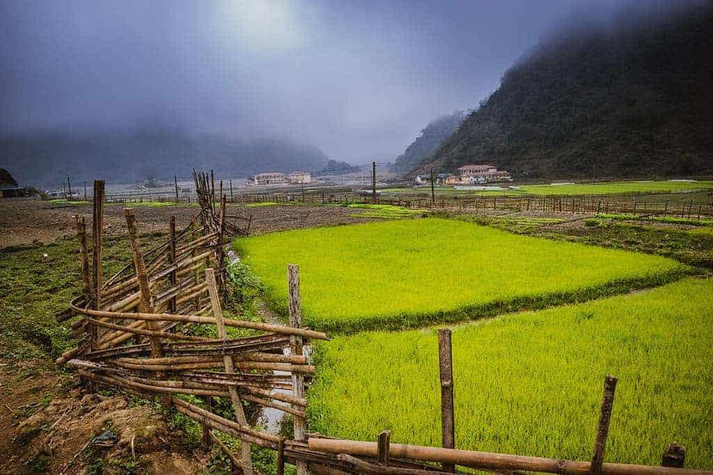 Không gian yên bình ở Lũng Vân