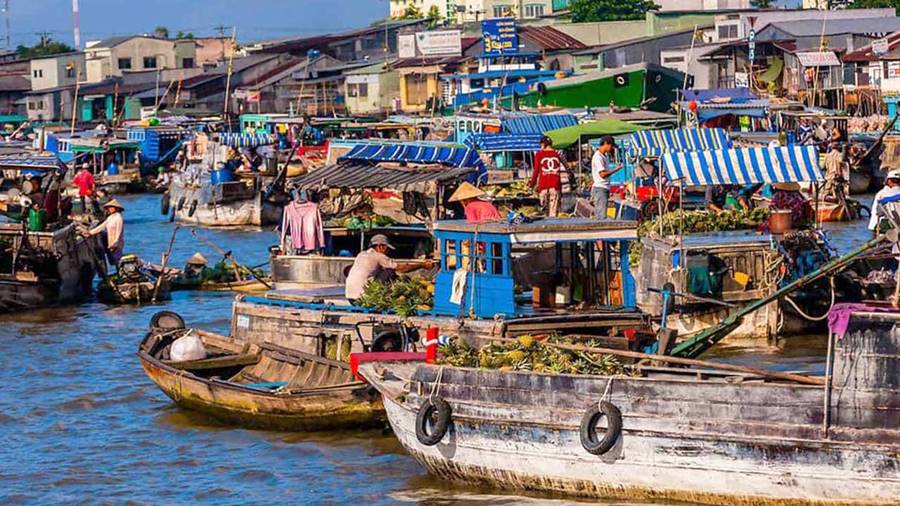 Chợ nổi Cà Mau