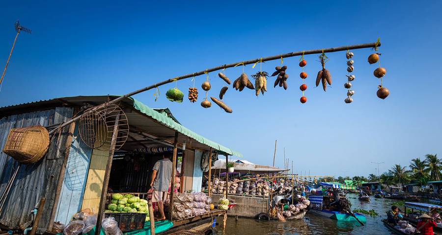 Chợ nổi Cà Mau